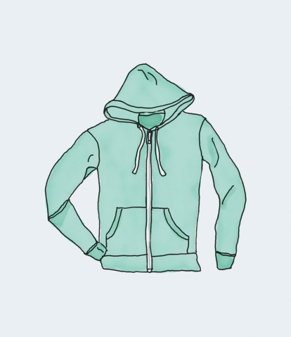 Hoodie with Zipper