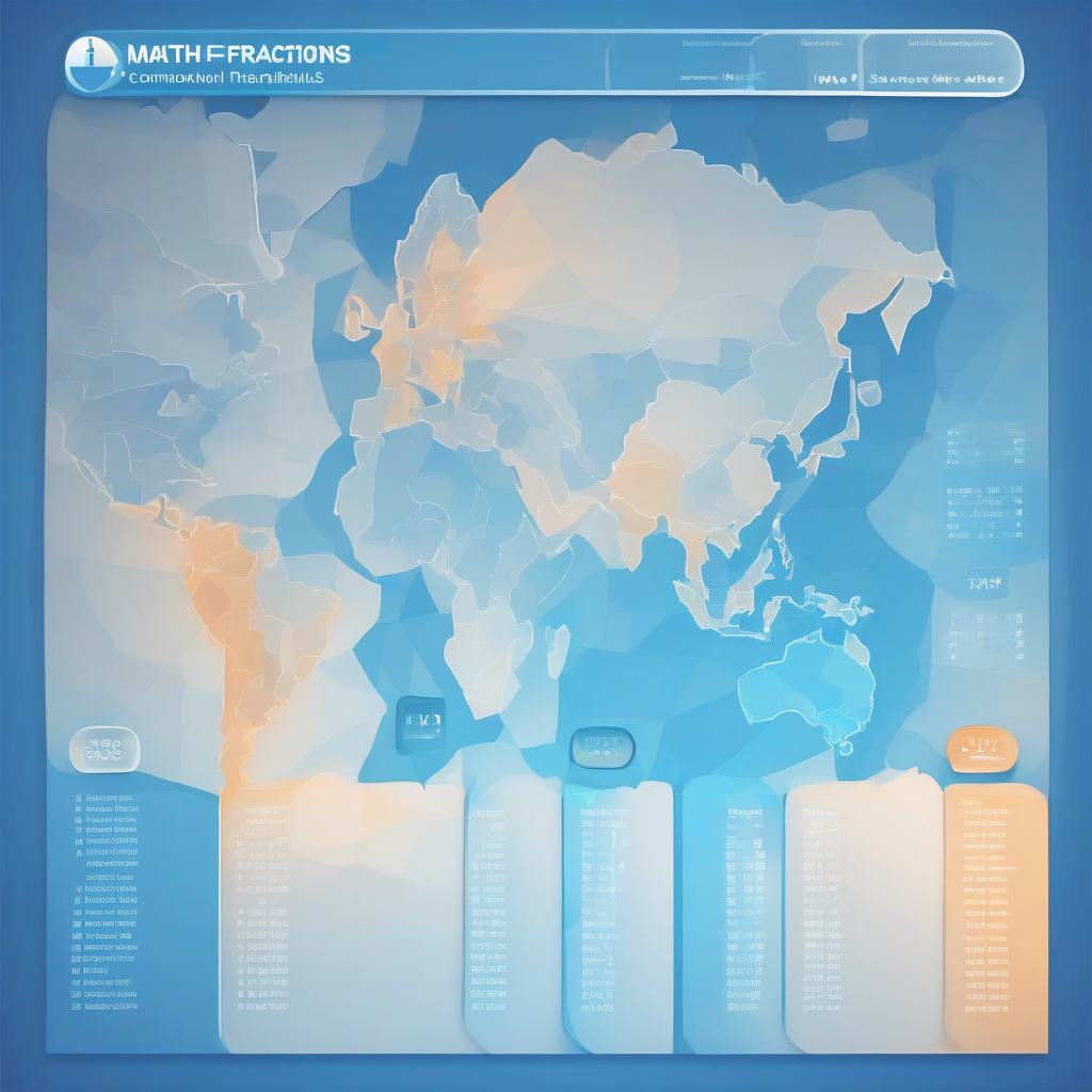 Map Common Fractions Decimals - Free Online Course | EducationShop