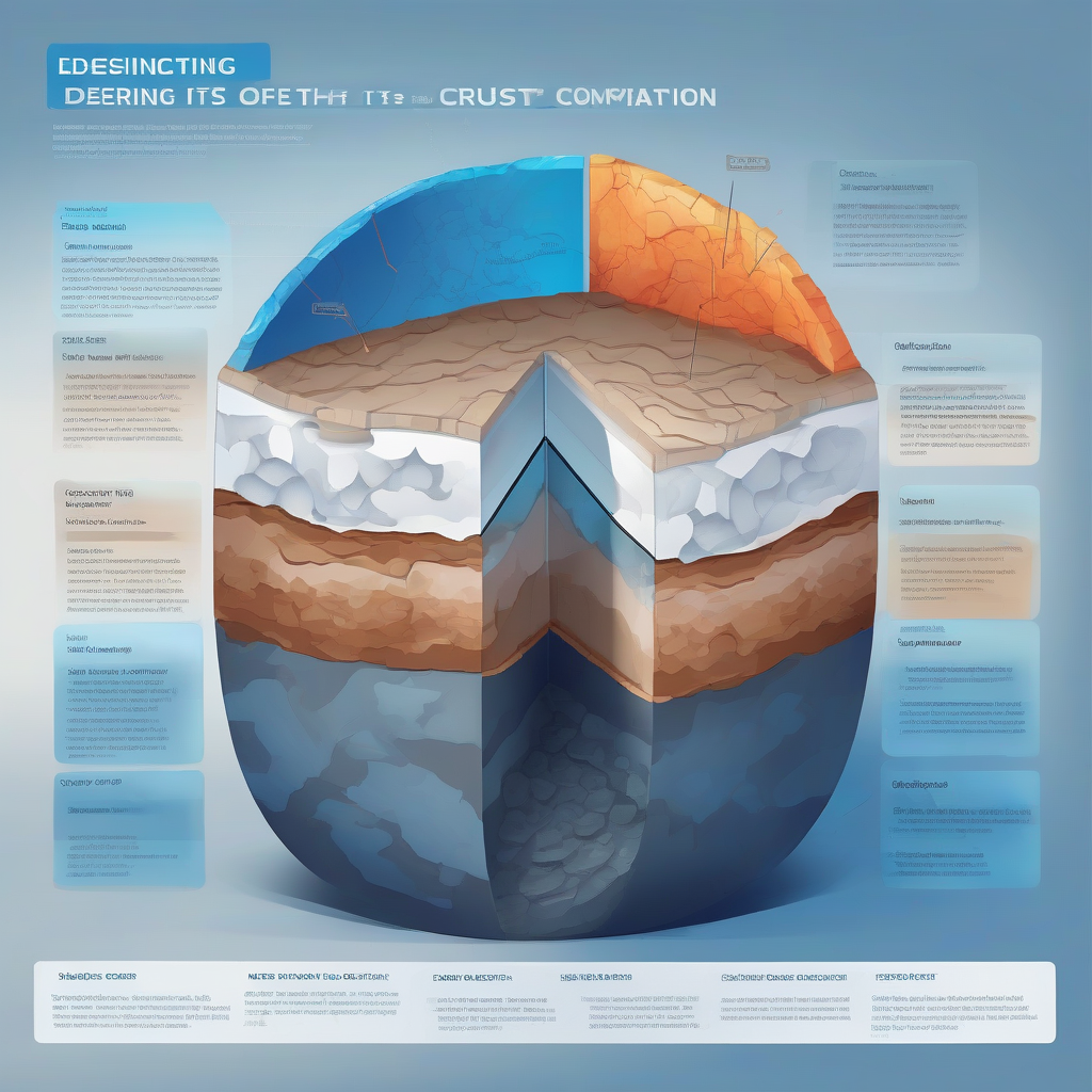 Describing the Layers of the Earth and Its Composition Crust Mantle and ...