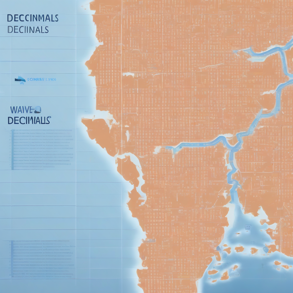 Map Comparing Decimals Visually - Free Online Course | EducationShop