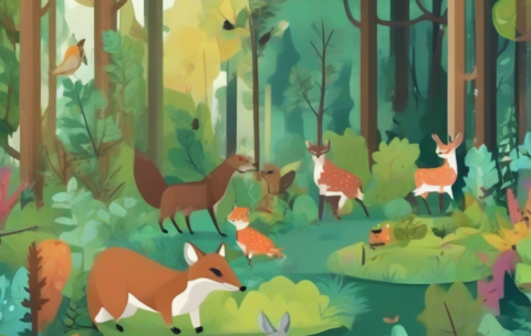 Forest As Habitats for Diverse Animals and Plants Thumbnail