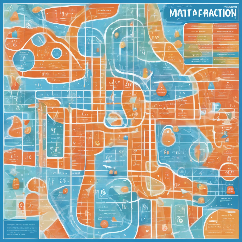 Map Comparing Fractions - Free Online Course | EducationShop