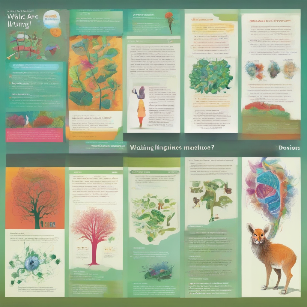What Are Living Things Made Of - Free Online Course | EducationShop